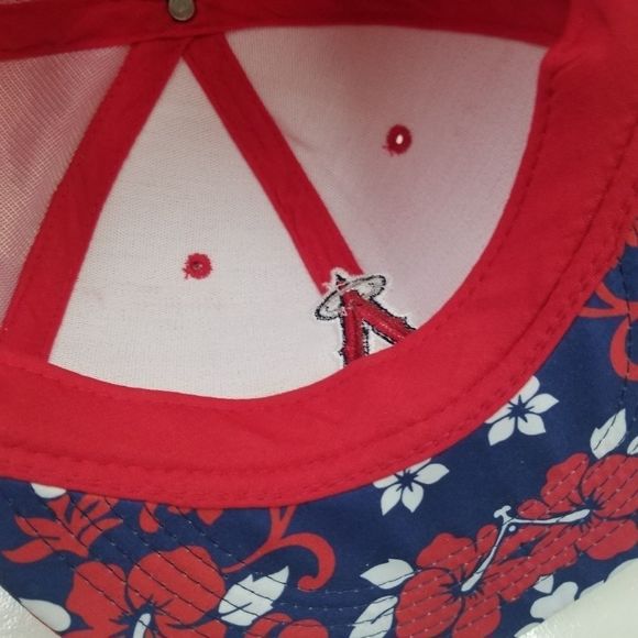 Los Angeles Angels Hawaiian Baseball Cap Hat - Picture 5 of 12